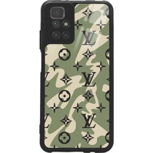 S-Case iPhone 7 - 8 - Se Green Dalga Tasarımlı Glossy Telefon Kılıfı