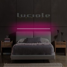 Luciole Çok Renkli LED Işık Yapışkanlı 1 Metre Her Alana Uygun Uzaktan Kumandalı