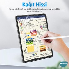 Microsonic Samsung Galaxy Tab S9 Fe+ Paper Feel Kağıt Dokulu Mat Ekran Koruyucu