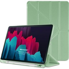 Microsonic Samsung Galaxy Tab S9 Fe Kılıf Origami Pencil Açık Yeşil