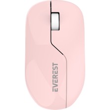 Everest SMW-973 USB Pembe 2.4ghz Kablosuz Mouse