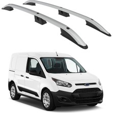 Turtle Ford Connect 2013-2021 / Uzun Şasi Tavan Çıtası Crown Gri