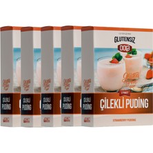 Dola Glutensiz Çilekli Puding 5 Adet