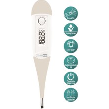 Kiwimed KDT-6820 Dijital Ateş Ölçer Gri