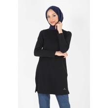 Plistre 2064_Baskılı Kaşkorse Tesettür Tunik