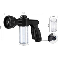 Gotp 100 ml Basınçlı Araba Yıkama Manuel Püskürtme Tabancası Evcil Hayvan Banyosu Konnektörlü (Yurt Dışından)