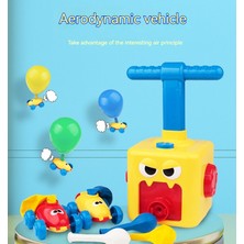 Huiding Up Powered Balon Araba Çocuk Ataletsel Basın Balonu Powered Car Puzzle Yeni ve Garip Araba Oyuncak (Yurt Dışından)