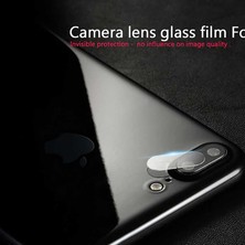 HEPTEKİLETİŞİM Apple  iPhone 8 Plus Kamera Lens Koruyucu Cam Filmi Tam Kaplama Tasarım Ultra Korumalı (Z-Kamera-Camı)