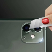 HEPTEKİLETİŞİM Apple  iPhone 12 Mini Kamera Lens Koruyucu Cam Filmi Tam Kaplama Tasarım Ultra Korumalı (Z-Kamera-Camı)