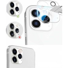 HEPTEKİLETİŞİM Apple  iPhone 13 Pro Max Kamera Lens Koruyucu Cam Filmi Tam Kaplama Tasarım Ultra Korumalı (Z-Kamera-Camı)