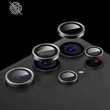 HEPTEKİLETİŞİM Samsung Galaxy S23 Fe Kamera Lens Koruyucu Cam Filmi Tam Kaplama Tasarım Ultra Korumalı (Z-Kamera-Camı)