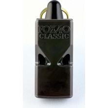 Fox 40 Classic Official Düdük Siyah Wrist Ipli 9908-0008