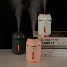 Humble 500 ml Mini Taşınabilir Hava Nemlendirici Uçucu Yağ Difüzörü USB Mist Maker Aromaterapi Nemlendiriciler Ev Için (Yeşil) (Yurt Dışından)