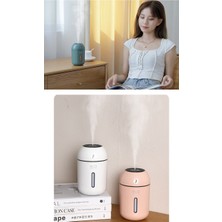 Humble 500 ml Mini Taşınabilir Hava Nemlendirici Uçucu Yağ Difüzörü USB Mist Maker Aromaterapi Nemlendiriciler Ev Için (Yeşil) (Yurt Dışından)