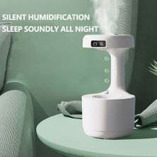 Humble 600 ml Nemlendirici Ev Anti-Yerçekimi Su Damlacıkları Ultrasonik Serin Sis Makinesi Yatak Odası Ofis Için LED Ekran ile (Yurt Dışından)