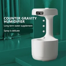 Humble 600 ml Nemlendirici Ev Anti-Yerçekimi Su Damlacıkları Ultrasonik Serin Sis Makinesi Yatak Odası Ofis Için LED Ekran ile (Yurt Dışından)