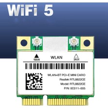 Humble RTL8822CE Wifi Kartı 1200MBPS 2.4g+5ghz 802.11AC Ağ Mini Pcıe Bluetooth 5.0 Desteği Dizüstü Bilgisayar/pc /11 (Yurt Dışından)