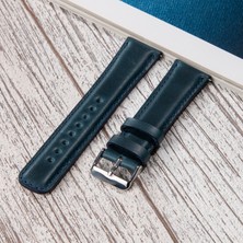 Vagave Hakiki Deri Saat Kordonu 20MM 22MM 24MM Fossil Diesel Lacoste Casio Polo Tissot Armani Tissot Nacar Klasik Saat Kordonu Deri Kayış Mavi