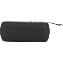 Humble Taşınabilir Bluetooth Stereo Ses Mic ile Tf Kart Fm Radyo Aux Mp3 Müzik Çalma Açık Hoparlör Soundbar (Yurt Dışından)