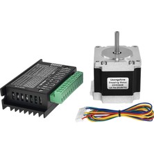 Humble Nema 23 23HS5628 Step Motor 57 Motor 2.8A, TB6600 Step Motor Sürücüsü ile NEMA17 23 Cnc ve 3D Yazıcı Parça Parçaları (6.35 Mm) (Yurt Dışından)