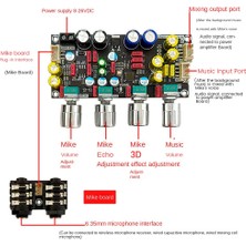 Humble -Amp Fever Karaoke Reverb Board Mikrofon K Şarkı Söyleme Pre-Efector Board Dsp Karıştırma Anti-Whistle (Yurt Dışından)