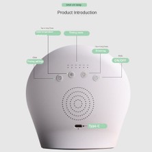 Humble LED Sad Terapi Ruh Hali Masa Lambası Dokunmatik Zamanlama Kademesiz Karartma Duygusal Bozukluk Terapi Lambası (Yurt Dışından)