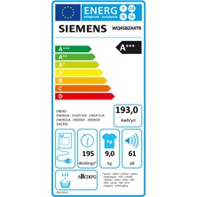 Siemens WQ45B2AXTR IQ700 Isı Pompalı Kurutma Makinesi