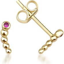 Kairos Jewelry 14 Ayar Altın 0.14 Karat Yakut Çivi Küpe
KRS-K37-14GEZ-2