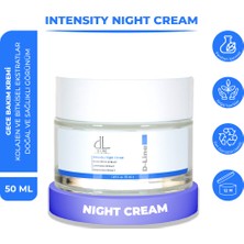 D-Line İntensity Night Cream Gece Cilt Bakım Kremi, Cilt Yenileme Desteği, Cilt Bütünlüğü , Kollajen Destekli, Hyaluronik Asit