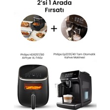 Philips Airfryer HD9257/80 Airfryer Xl Fritöz (EP2231/40 Tam Otomatik Espresso Makinesi)