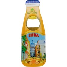 Dünyadan Hediyeler Küba Temalı Magnet Şişe Açacak