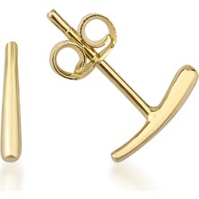 Kairos Jewelry 14 Ayar Altın Kavisli İnce Damla Çivi Küpe

KRS-K42-14GE