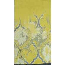 Fon Perde Eskitme Baklava Desenli