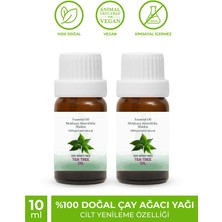 Proclis Çay Ağacı Yağ, Uçucu Yağ, Tea Tree Oil, 2'li Set 2X10 ml