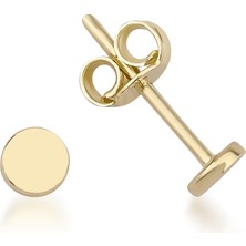 Kairos Jewelry 14 Ayar Altın Minimal Disk Çivi Küpe

KRS-K62-14GE