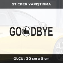 Fresh Goodbye Ukala Sticker 2 Adet - Araba Motosiklet Atv Cam Dolap Tablet Uyumlu Etiket Yapıştırma