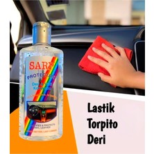 Asegaraj Sarp Deri ve Vinil Koruyucu Lastik Parlatıcı Korucu Jel 200ML 3 Adet