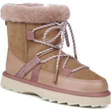 EMU Australia Blurred Kadın Bot Koyun Derisi Dış Materyal Kısa Topuklu Şık Model