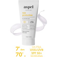 Aspel Yüksek Korumalı Spf 50+ Güneş Kremi 50 ml