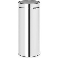 Brabantia Çöp Kutusu 30 Litre Touch Bın New Dokunmatik Parlak Çelik 115325