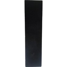 Özer Kutu Kolye & Zincir Standı Ayaklı Siyah Süet 40 cm