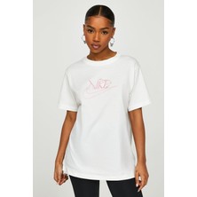 Nike Sportswear Tee Bol Kesim Pamuklu Kadın Spor Tişört