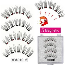 AD10-5 MB Moda 5 Manyetik Kirpik Doğal Mıknatıslar Kirpik Manyetik Aplikatör/klip Kiti 3D Vizon Kirpikleri Sahte Cils Magnetique (Yurt Dışından)