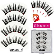 AD10-5 MB Moda 5 Manyetik Kirpik Doğal Mıknatıslar Kirpik Manyetik Aplikatör/klip Kiti 3D Vizon Kirpikleri Sahte Cils Magnetique (Yurt Dışından)