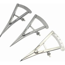 Titanyum Düz Castroviejo Kaliper 20MM Vida Ayarı Kaliper Oftalmik Cerrahi Alet (Yurt Dışından)