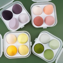 Yeşil 16 Adet 3/4 Adet Makyaj Süngeri Blender Güzellik Yumurta Kozmetik Puf Vakıf Süngerleri Toz Puflar Kadın Makyaj Aksesuarları Güzellik Araçları (Yurt Dışından)