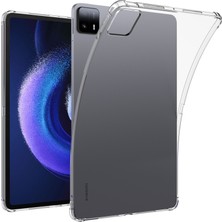 XFashion Xiaomi Pad 6 Max 14 Şeffaf Kılıf, Güçlendirilmiş Köşeler Yumuşak Tpu Koruyucu Kapak (Yurt Dışından)