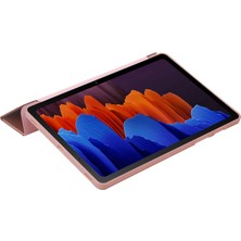 XFashion Samsung Galaxy Tab S9+ Kılıf Anti-Çizelge Pu Deri+ Silikon Üçlü Stand Tablet Kapak (Yurt Dışından)