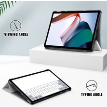 XFashion Xiaomi Redmi Pad Se Tri-Kat Stand Tablet Kılıf Pu Deri Tablet Kapak (Yurt Dışından)