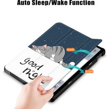 XFashion Xiaomi Redmi Pad Se Tri-Kat Stand Tablet Kılıf Pu Deri Tablet Kapak (Yurt Dışından)